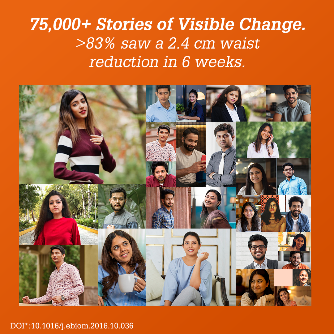 Metabolism Support Probiotic Drink - Orange Flavor (10 Billion CFU + Fiber)