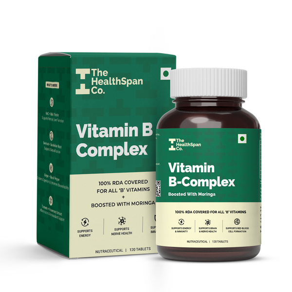 The Healthspan Co. Vitamin B-Complex | 120 tablets