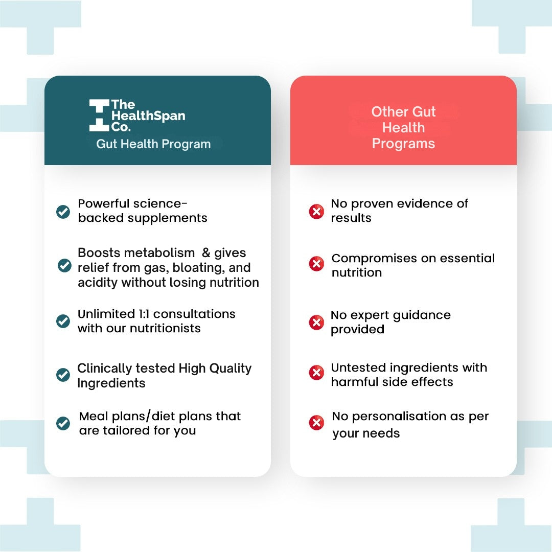 Science-Backed Gut Health Program | Metabolic Booster + Digestive Mix | Unlimited 1:1 Expert Consultations