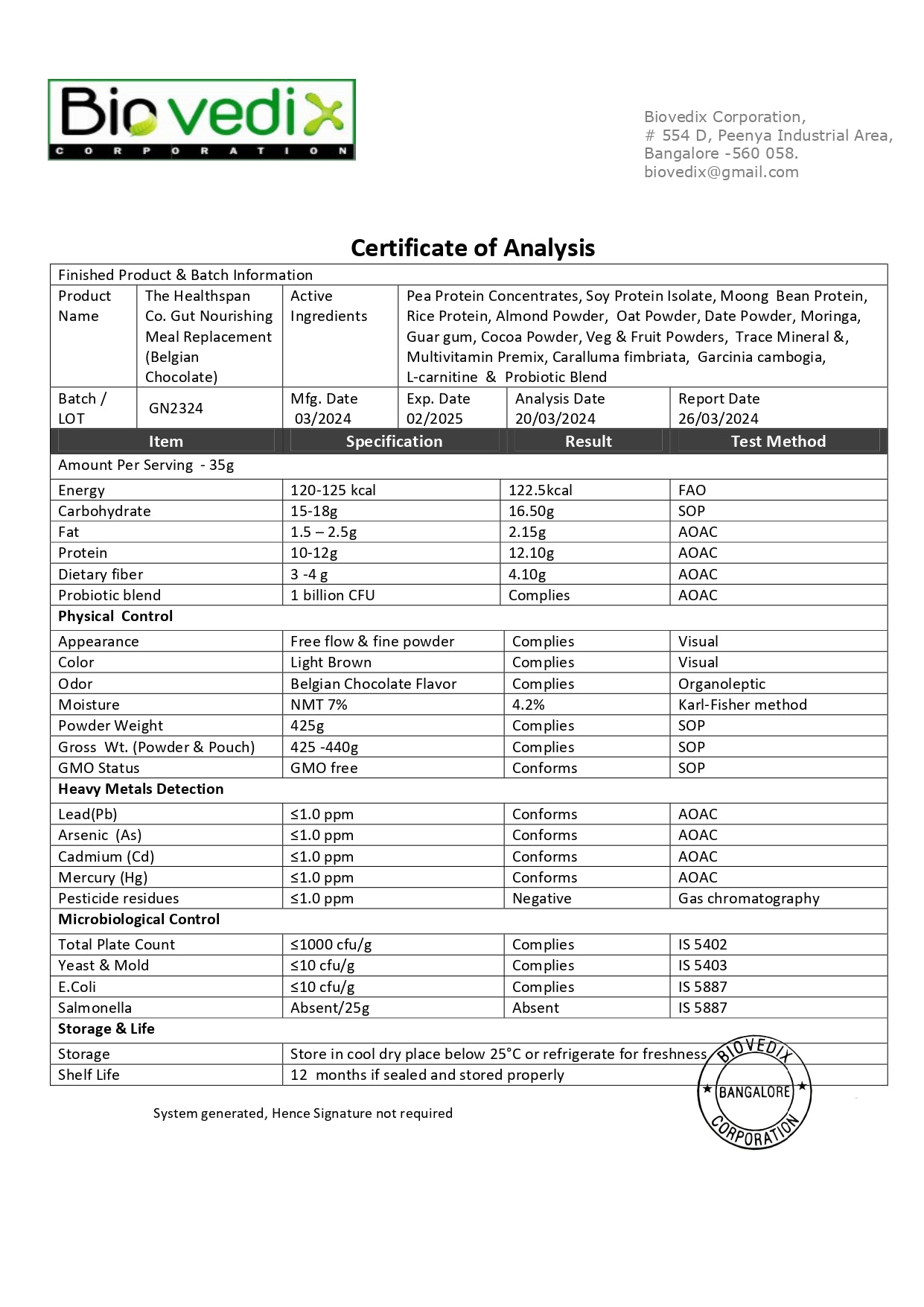High-Protein Meal Replacement | 425 gm