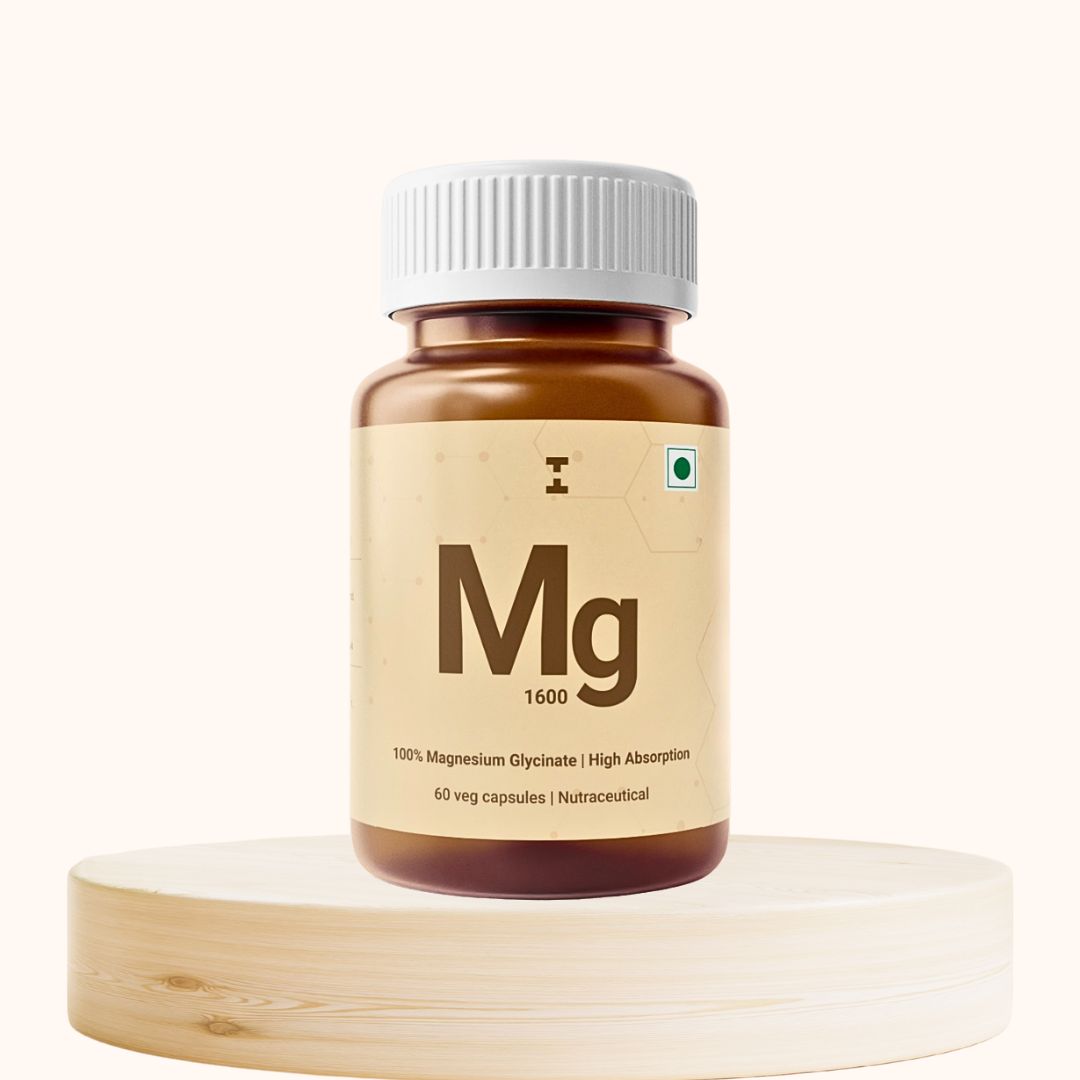 100% MAGNESIUM Glycinate For High Absorption | Get Restful Sleep, Relief From Cramps & Improved Nerve Health