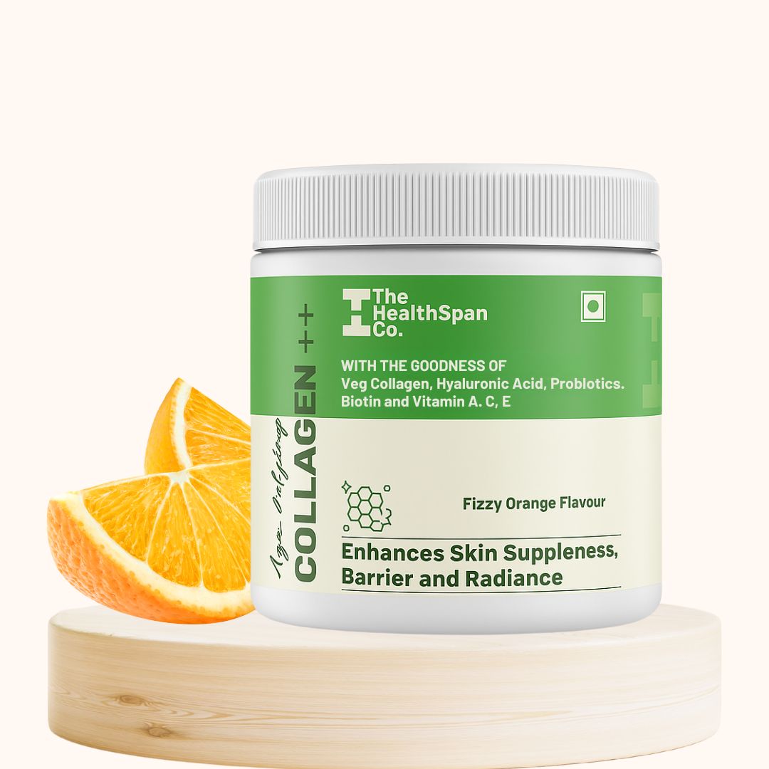 The Healthspan Co. Collagen++ | Hydrolyzed Collagen Type I and III | Korean Marine & Vegan Variants | For Skin, Hair, Nails