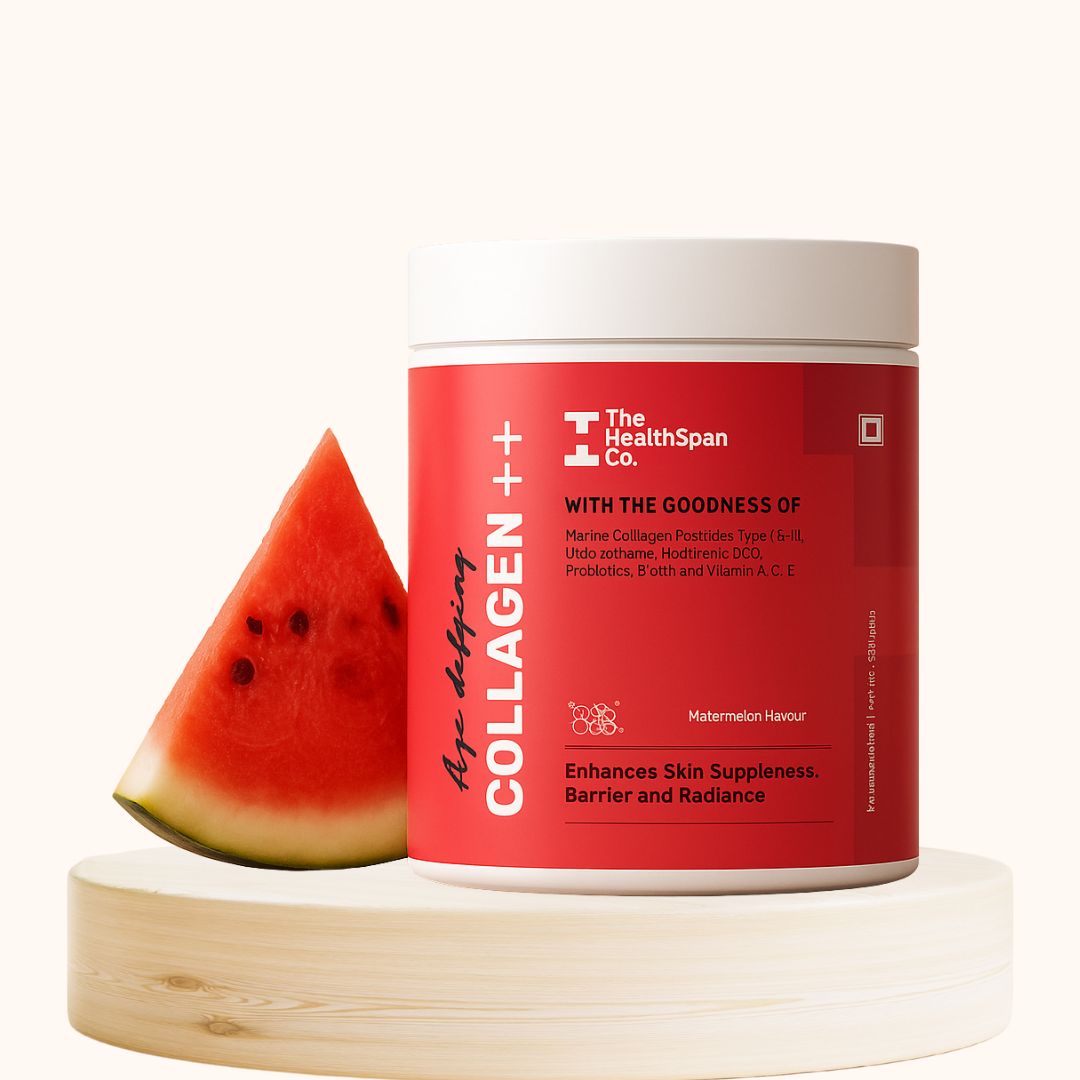 The Healthspan Co. Collagen++ | Hydrolyzed Collagen Type I and III | Korean Marine & Vegan Variants | For Skin, Hair, Nails