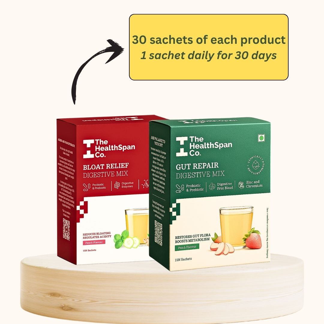 Gut Health Kit | Metabolic Support + Digestive Mix | Nutritionist Support Included